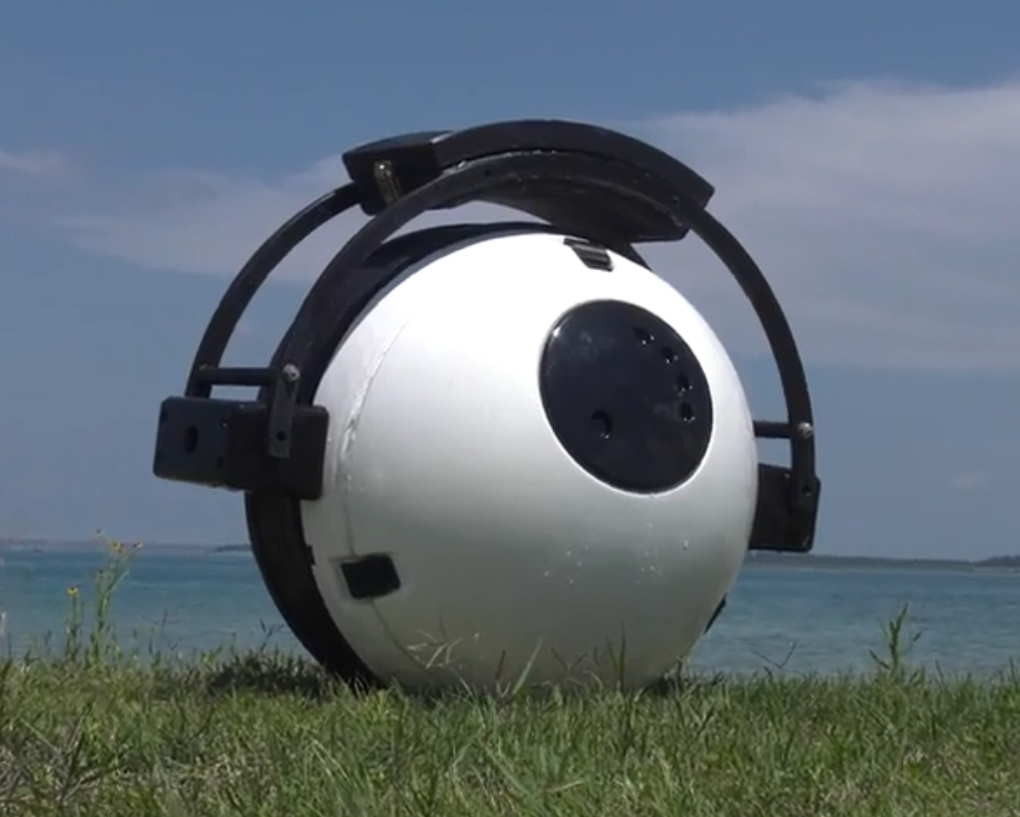 Tuxedo Pengo Cooler Ball on Stillhouse Lake.