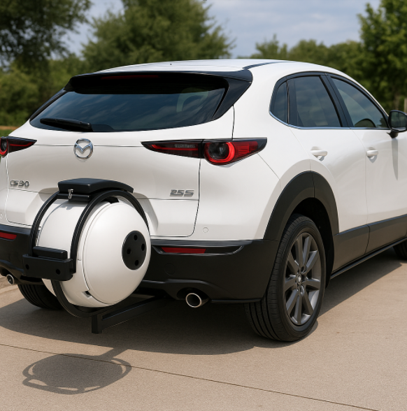 Cooler Ball on the Road